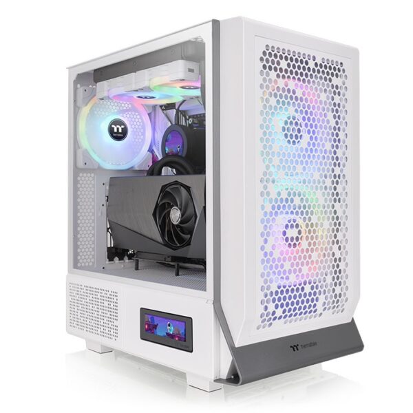 Thermaltake Ceres 300 TG ARGB E-ATX Mid Tower Cabinet White